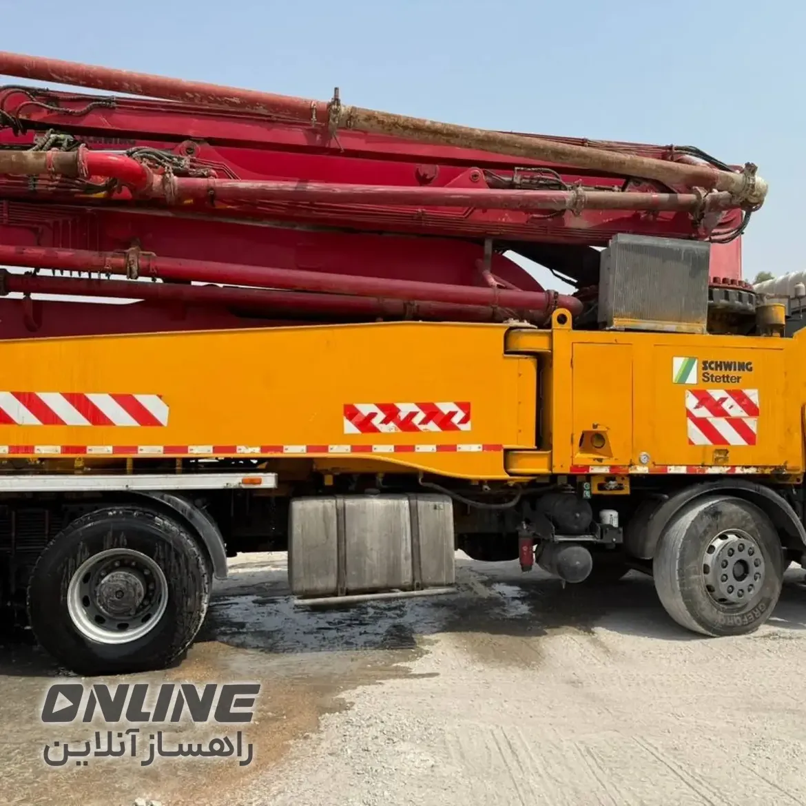 فروش پمپ دکل XCMG 56 متری