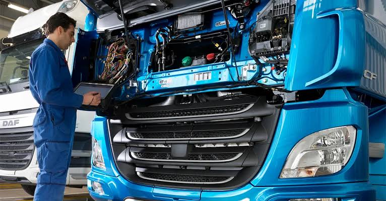 دیاگ زدن انواع کامیونهای چینی