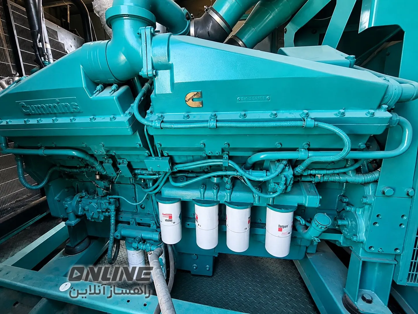 ژنراتور Cummins 1250 kVA | سایلنت، کوپل اصلی